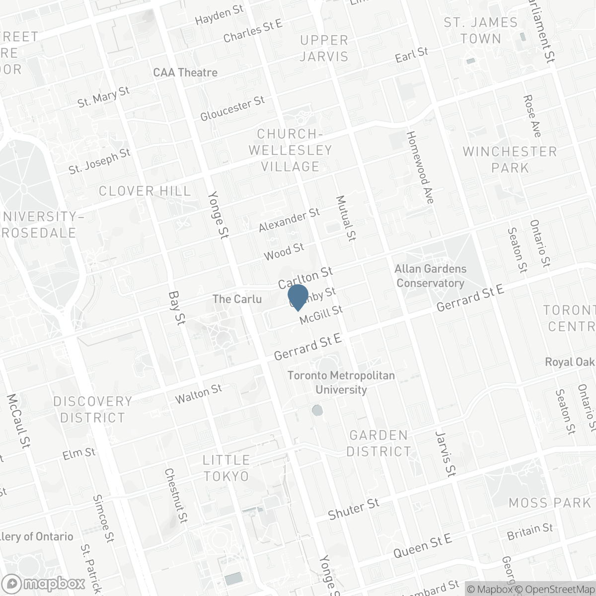 6 - 48 GRANBY STREET, Toronto, Ontario M5B 2J5